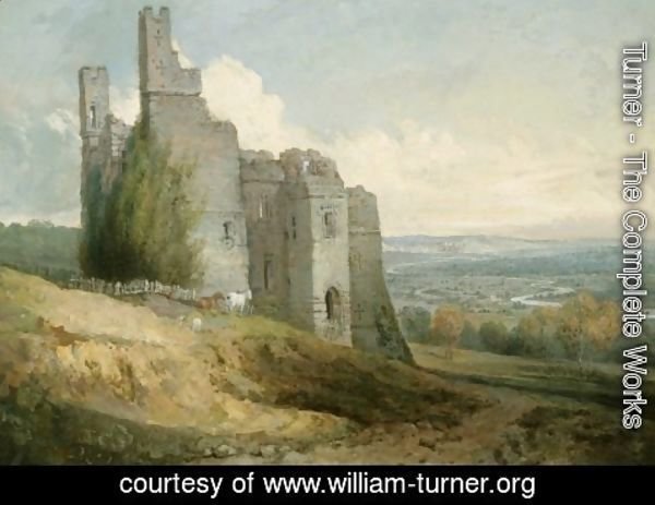 Turner - View of Harewood Castle from the SouthEast