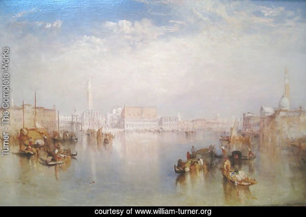 View of Venice: The Ducal Palace, Dogana and Part of San Giorgio, 1841