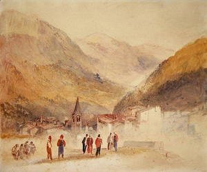 Turner - Pre St Didier, 1836