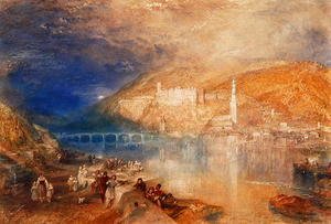 Heidelberg: Sunset, c.1840-42