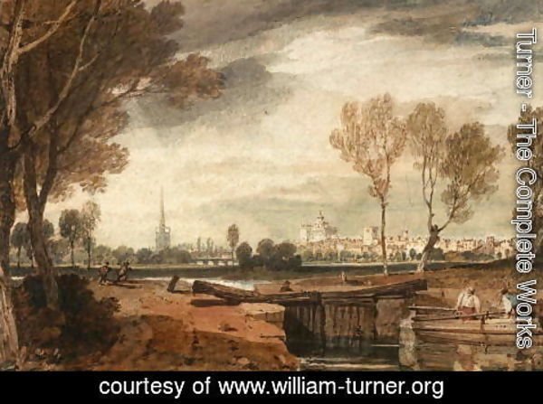 Turner - Abingdon, Oxfordshire, c.1805