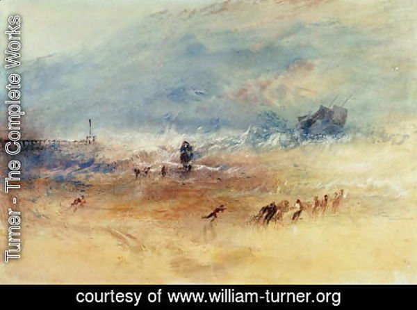 Turner - Yarmouth Sands, c.1840