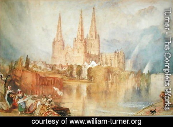 Turner - Lichfield, c.1830-35