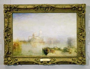 Turner - The Dogana and Santa Maria della Salute, Venice, 1843 3