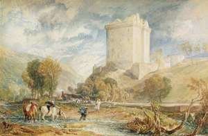 Turner - Borthwick Castle, 1818
