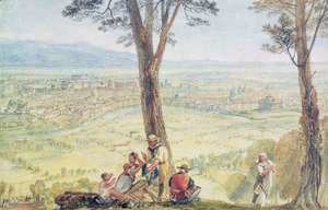 Rome from Monte Mario, c.1818