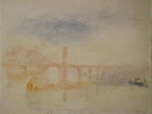 The Moselle Bridge, Coblenz, c.1842