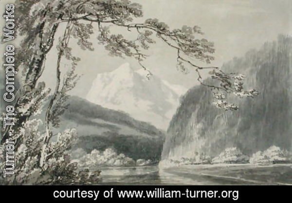 Turner - Near Grindelwald, c.1796