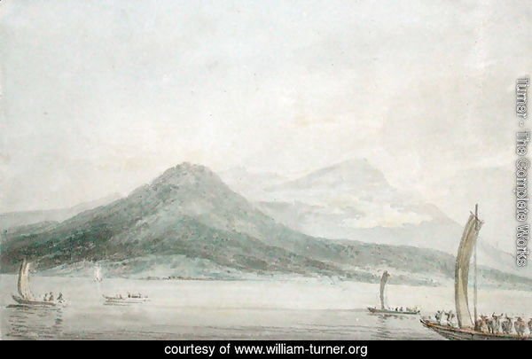 Lago Maggiore from Isola Borromena, c.1795
