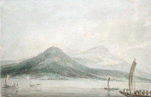 Turner - Lago Maggiore from Isola Borromena, c.1795