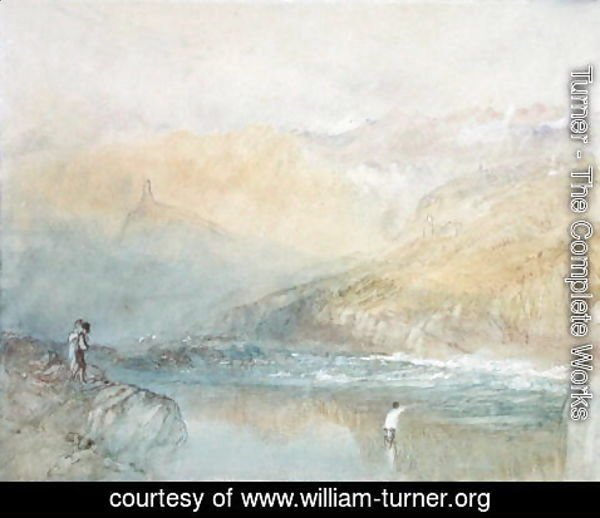 Turner - On the Mosell, near Traben Trarabach, c.1841