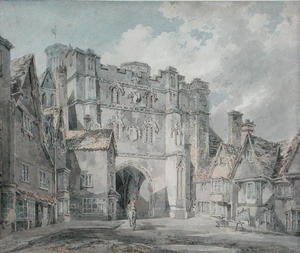 Turner - Christ Church Gate, Canterbury, 1793-94
