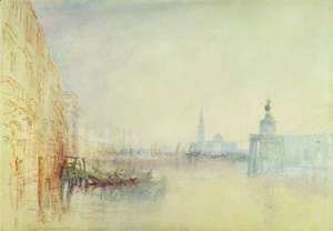 Turner - Venice, The Mouth of the Grand Canal, c.1840