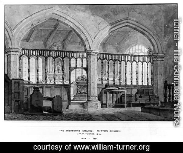 Turner - Sherburne Chapel, Mitton Church, Mitton, Lancashire