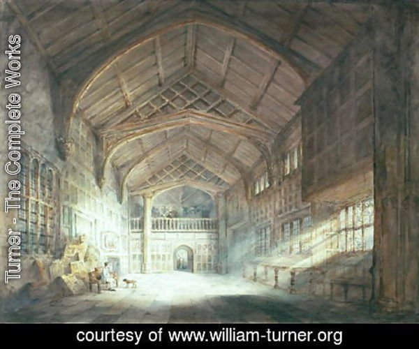 Turner - Mitton Hall, Lancashire