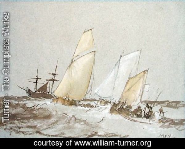 Turner - Shipping, c.1828-30
