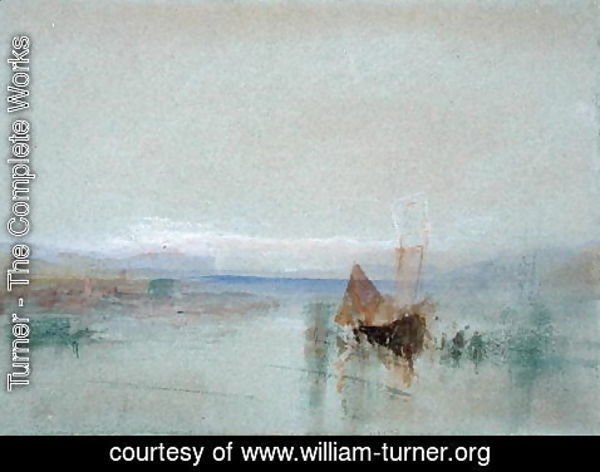 Turner - Fishing Boats Becalmed off Le Havre