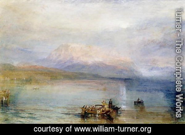 Turner - The Red Rigi, 1842