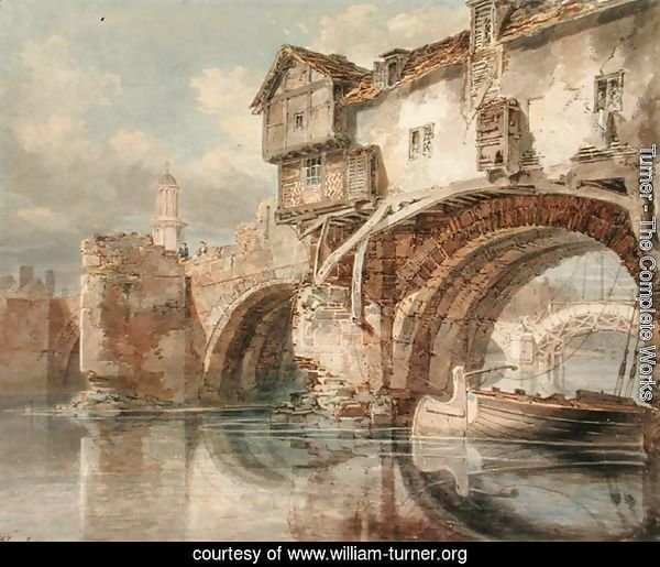 Old Welsh Bridge, Shrewsbury, 1794