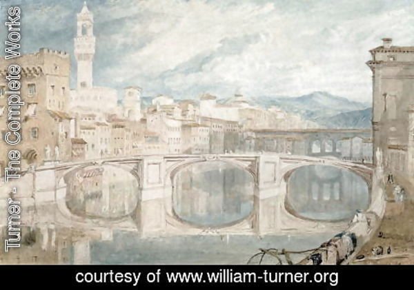 Turner - Florence from the Ponte alla Carraia