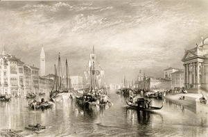 The Grand Canal, Venice, engraved by William Miller 1796-1882 1838-52