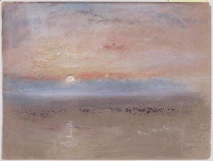 Turner - Sunset, c.1830