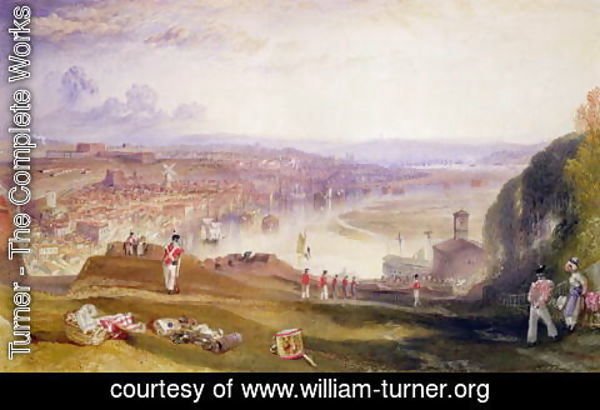 Turner - Chatham, Towards Fort Pitt