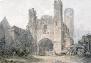 Turner - St. Augustines Gate, Canterbury, c.1797