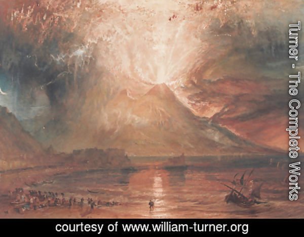 Turner - Mount Vesuvius in Eruption, 1817