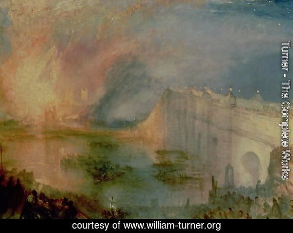 The Burning of the Houses of Parliament, 16th October 1834, c.1835
