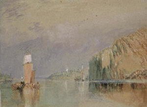 Turner - Coteaux de Mauves, c.1830