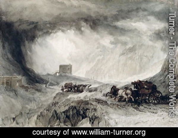 Turner - The Passage of Mount Cenis