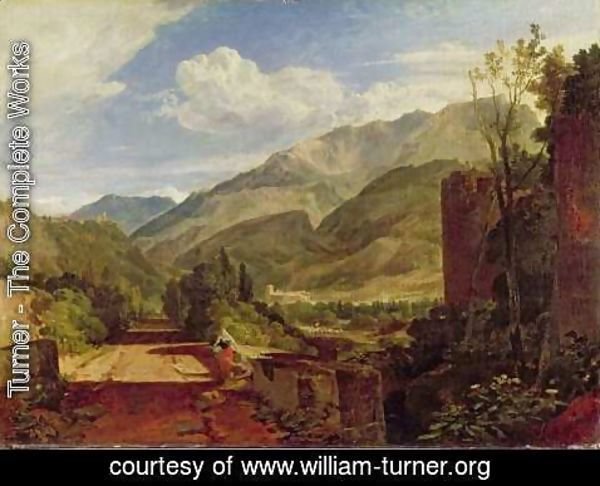 Turner - Chateau de St. Michael, Bonneville, Savoy, 1803