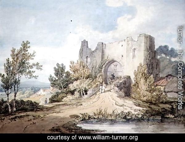 Llanblethian Castle Gateway, 1797
