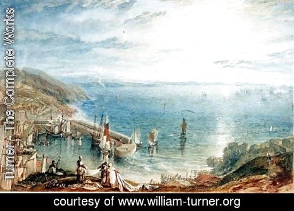 Turner - No.1790 Torbay from Brixham, c.1816-17
