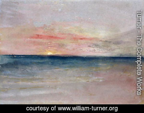 Turner - Sunset