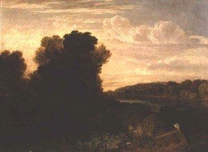 Turner - The Thames at Weybridge, c.1807-10