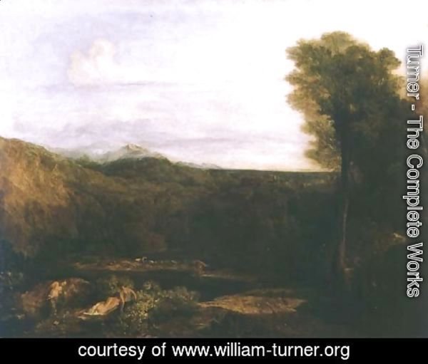 Turner - Echo and Narcissus, c.1804