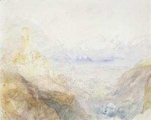 Turner - Hospenthal, Fall of St. Gothard, morning