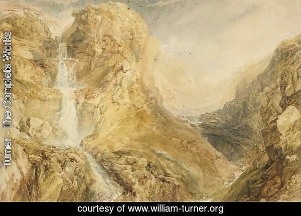 Mossdale Fall, Yorkshire, c.1816-18