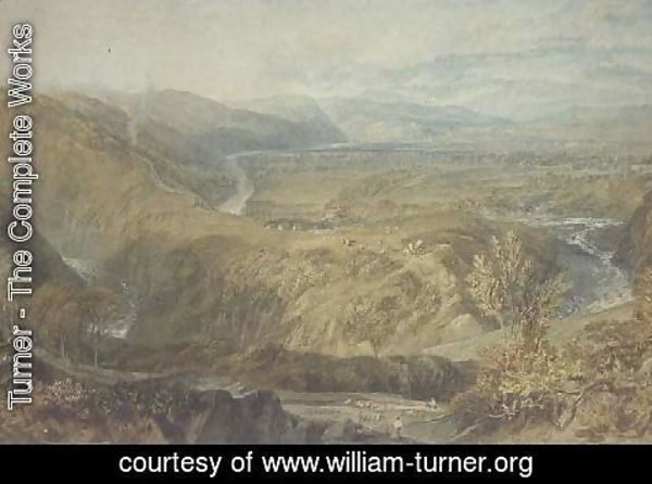 Turner - The Crook of Lune, looking towards Hornby Castle, 1816-18