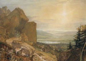 Turner - Valley of the Wharfe with Otley in the Distance