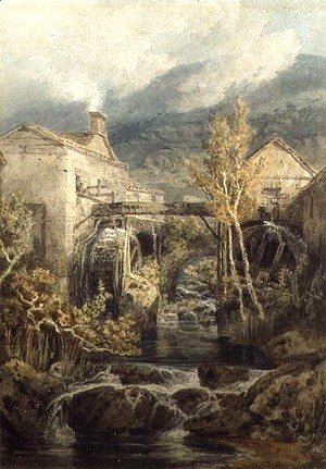 Turner - The Old Mill, Ambleside