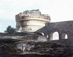 Turner - Castle of San Angelo, Rome