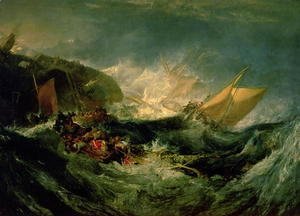 Turner - Wreck of a Transport Ship