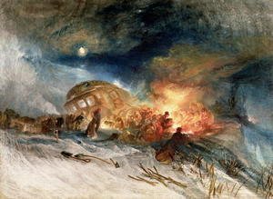 Turner - Travellers in a Snowdrift
