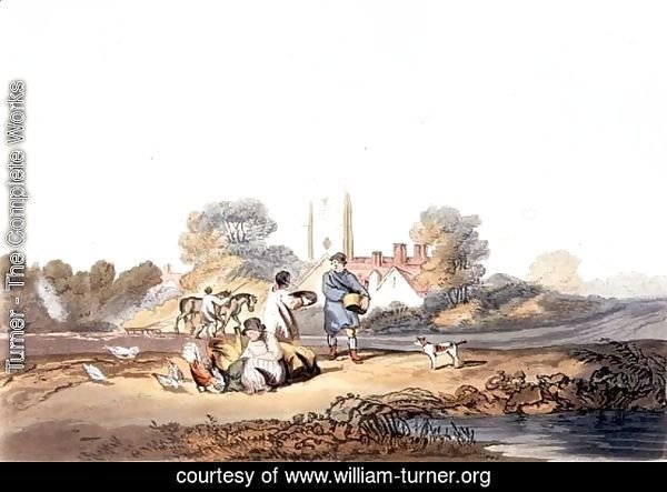 Autumn, sowing grain, 1818