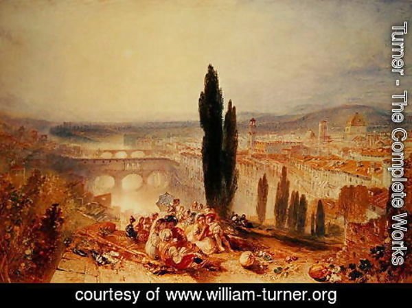 Turner - Florence from near San Miniato