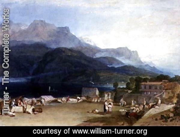 Turner - Lake of Brienz