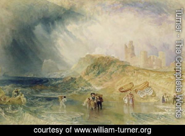 Turner - Holy Island, Northumberland, c.1820